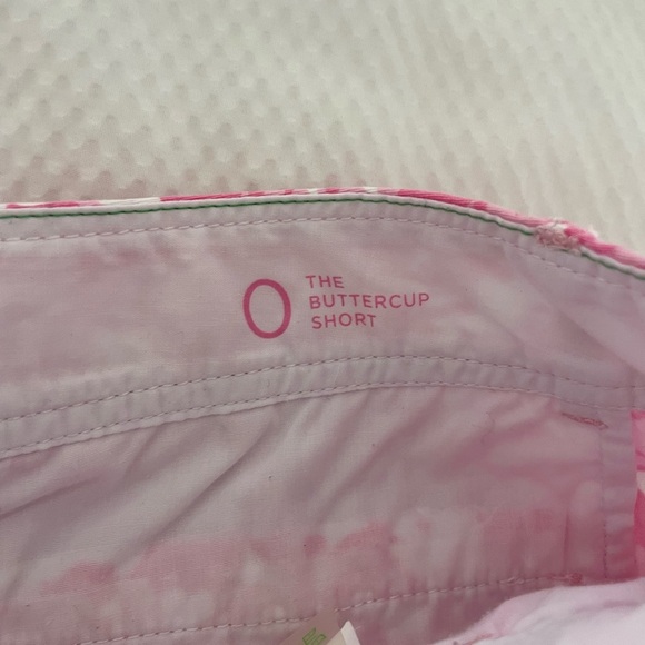 Lilly Pulitzer Pink Floral The Buttercup shorts - Picture 6 of 12
